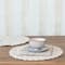 Hello Honey® Natural Cotton Blend Crocheted Round Placemat